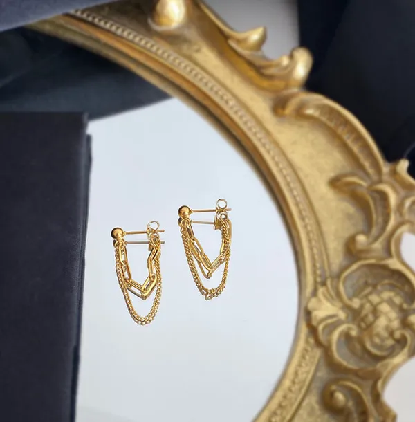 Gold_Tassel_Chain_Earrings_For_Women